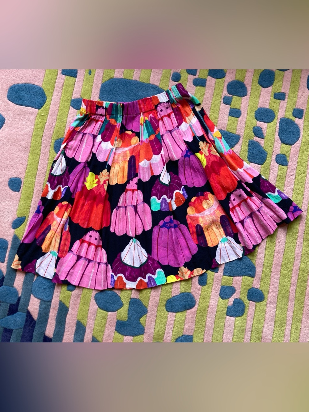 Monika Forsberg x Gorman Jelly Print Skirt Size 4 US